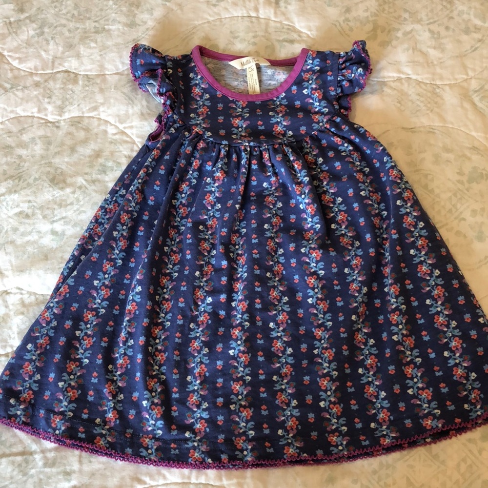 Royal Blue flower Matilda Jane dress